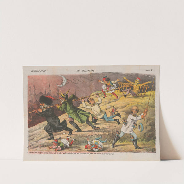 Una catastrofe (1877) by Augusto Grossi