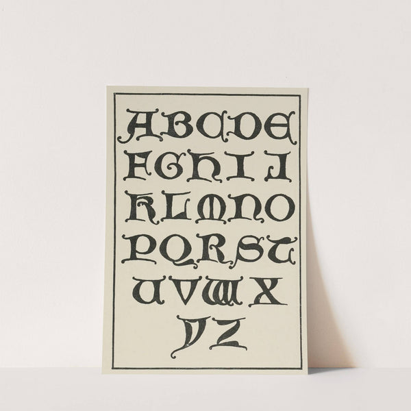 Uncial Gothic Capitals by Frank Chouteau Brown