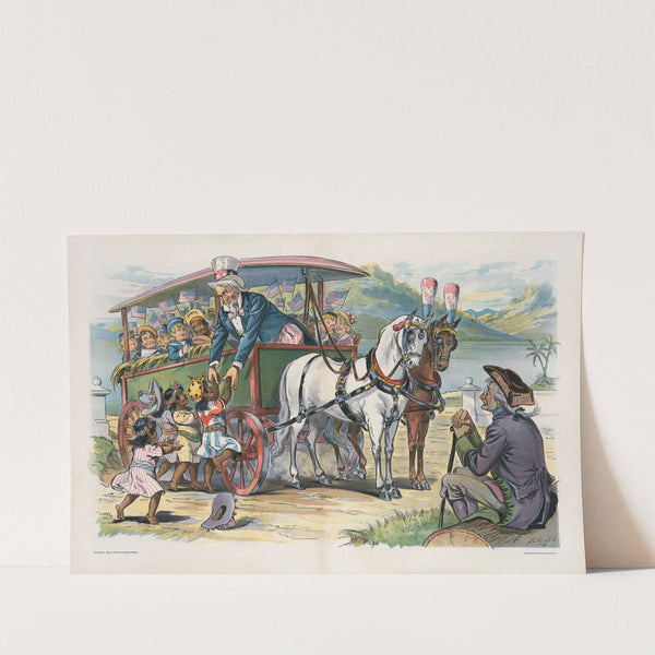 Uncle Sam&#039;s picnic by Louis Dalrymple