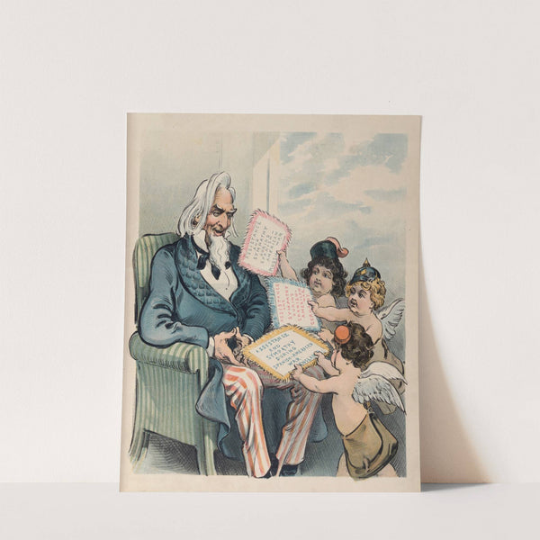 Uncle Sam&#039;s valentines by Udo Keppler