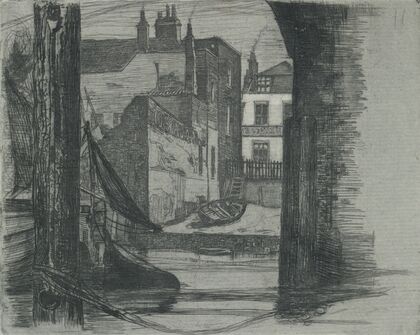 Under Lambeth Bridge
