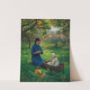 Under the orange tree by Virginie Demont-Breton