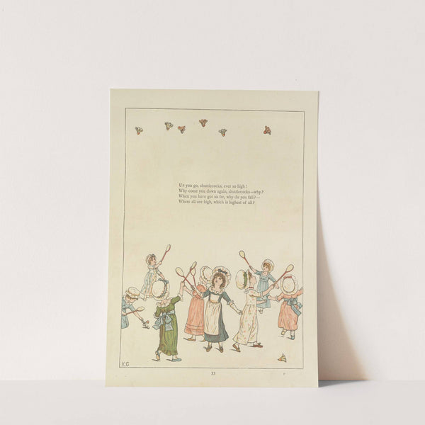 Under the window;pictures & rhymes for children Pl.34 (1878) by Kate Greenaway