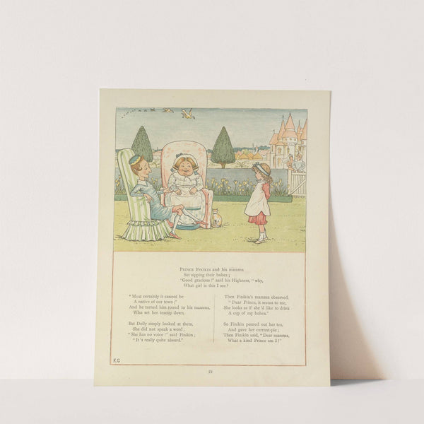 Under the window;pictures & rhymes for children Pl.58 (1878) by Kate Greenaway