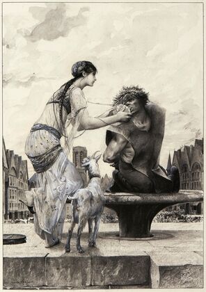 Une larme pour une goutte d’eau (1889)