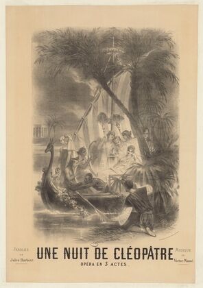 Une nuit de Cléopâtre. Opéra en 3 actes (1885)