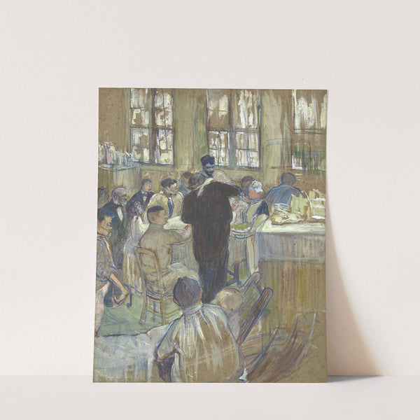 Une opération par le Docteur Péan à l’Hôpital International by Henri de Toulouse-Lautrec