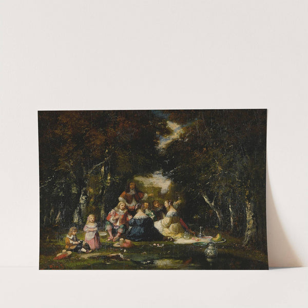 Une partie de campagne by Narcisse-Virgile Diaz de La Peña