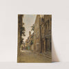 Une Rue À Bourges by Léon Augustin Lhermitte