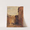 Une Rue À Florence (1846-1847) by Félix Ziem