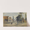 Une rue de village (1853) by Henri-Joseph Harpignies