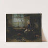 Une vieille demoiselle by Jozef Israëls