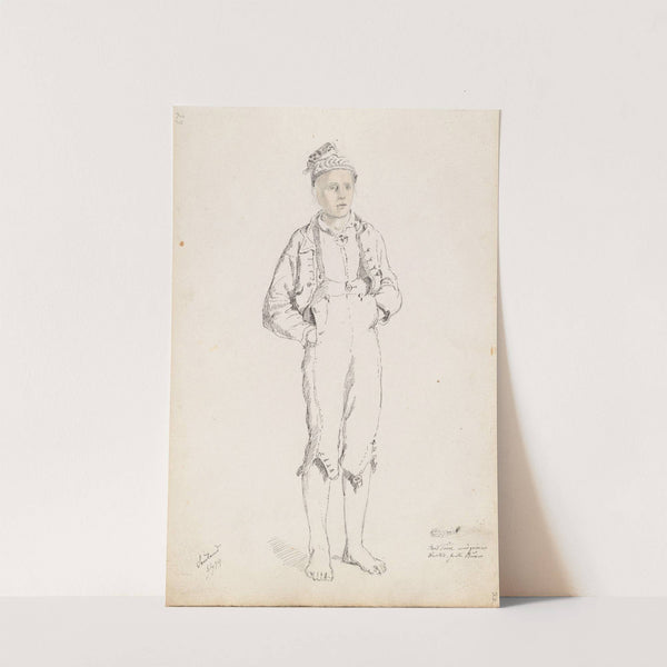Ung gutt, Sauland (1844) by Adolph Tidemand