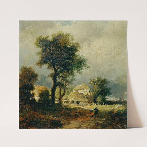 Ungarisches Dorf by Remigius Adrianus van Haanen