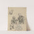 Unidentified group, sketch for Signing of the Compact in the Cabin of the Mayflower by Edwin White