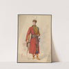 Unidentified Italian opera costume design plate 8 by W. Fasienski