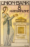 Union-bank, 8. Kriegsanleihe; durch Sieg zum Frieden