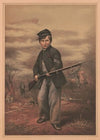 Union drummer boy John Clem at Point Lookout, Tennessee (1863-1880)