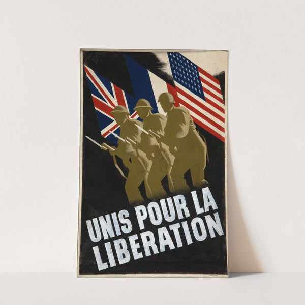 Unis pour la liberation by Anonymous