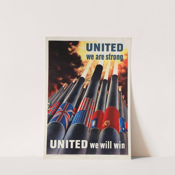 United we are strong. United we will win by Henry Koerner