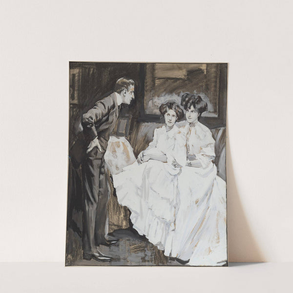 Unnötige Aufreizung (1908) by Ferdinand von Reznicek