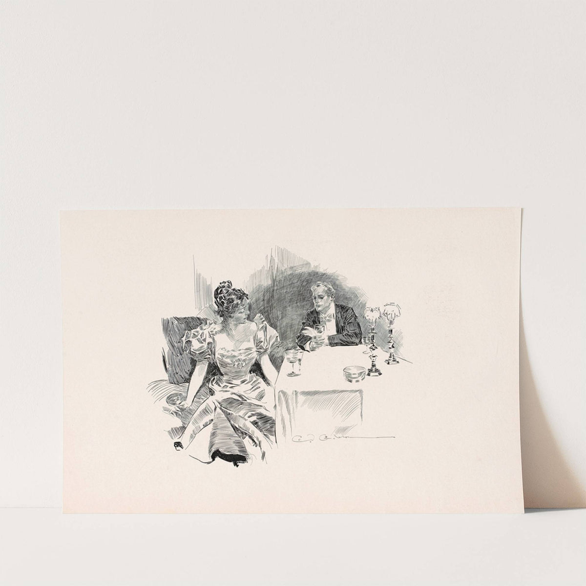 Untitled (1896) by Charles Dana Gibson