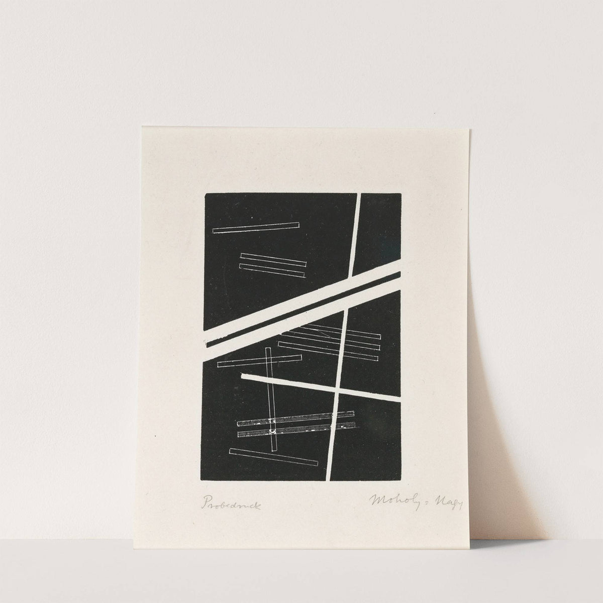 Untitled composition by László Moholy-Nagy