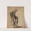 (Untitled) (Drapery Study) (1874) by Kenyon Cox