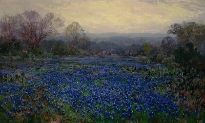 Untitled (Field of Bluebonnets)  (1918)