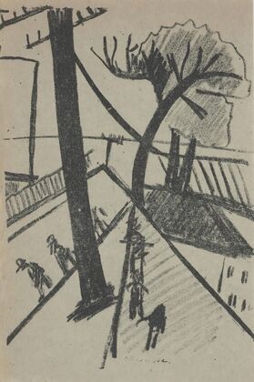 Untitled (Futurist City Scene) from ‘Poetry of Mayakovsky’