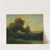 Untitled (house in woods near lake) by Edward Mitchell Bannister