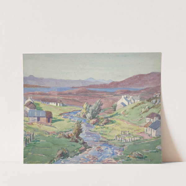 Untitled (landscape in Scotland) by Roland Hipkins