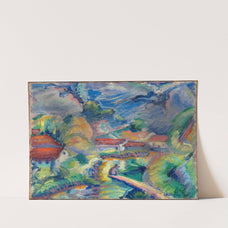 Untitled Landscape by Preston Dickinson