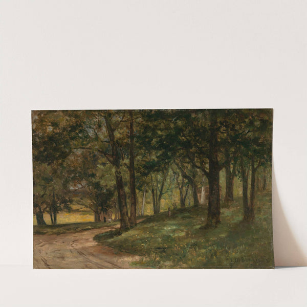 Untitled (landscape with trees) by Edward Mitchell Bannister