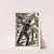 Untitled (man cutting down tree) by Arnold Wiltz