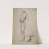 Untitled - preparatory drawing for &#039;The marriage at Cana&#039;, by Winifred Knights