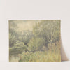 Untitled. [River scene with willows] by George Sherriff