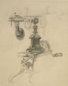 Untitled [study of a telephone]