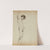 (Untitled) (Study of Standing Male Nude) (ca. 1874-1876) by Kenyon Cox