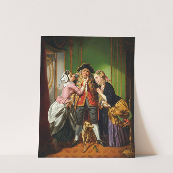 Unwelcome attention (1866) by Karl von Calzada