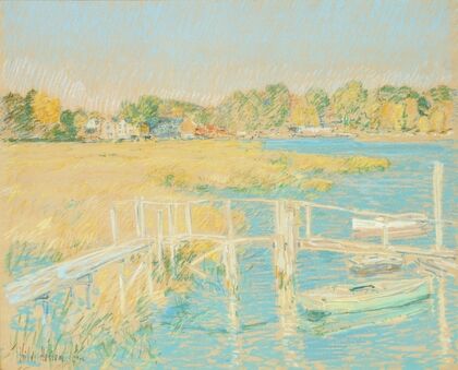 Up the River, Late Afternoon, October (1906)