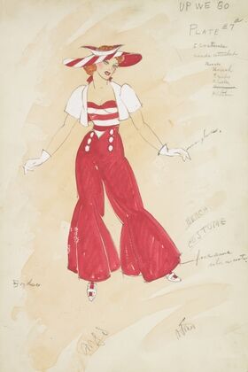 Up We Go: Beach Costume (1934-1943)