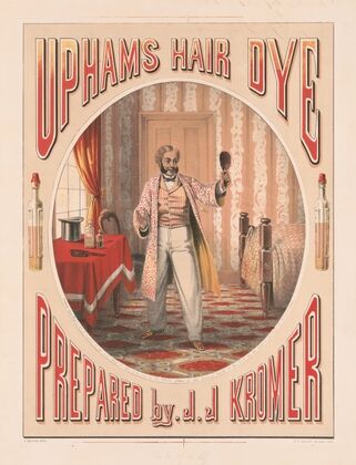 Uphams hair dye prepared by J.J. Kromer (1864)