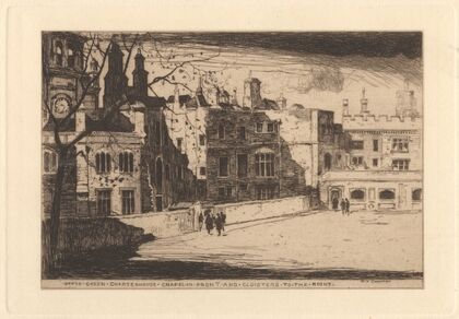 Upper Green, Charterhouse (1894-1910)