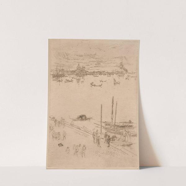 Upright Venice (1879) by James Abbott McNeill Whistler
