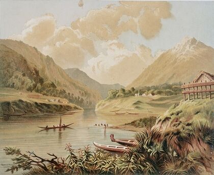 Upriver scene, Wanganui