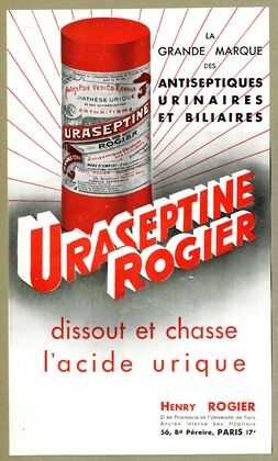 Uraseptine Rogier (1910-1950)