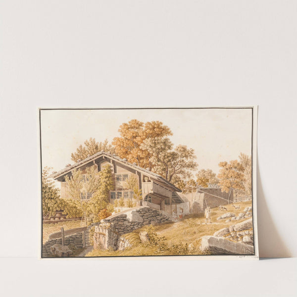 Urner Bauernhaus (1915-1945) by David Alois Schmid