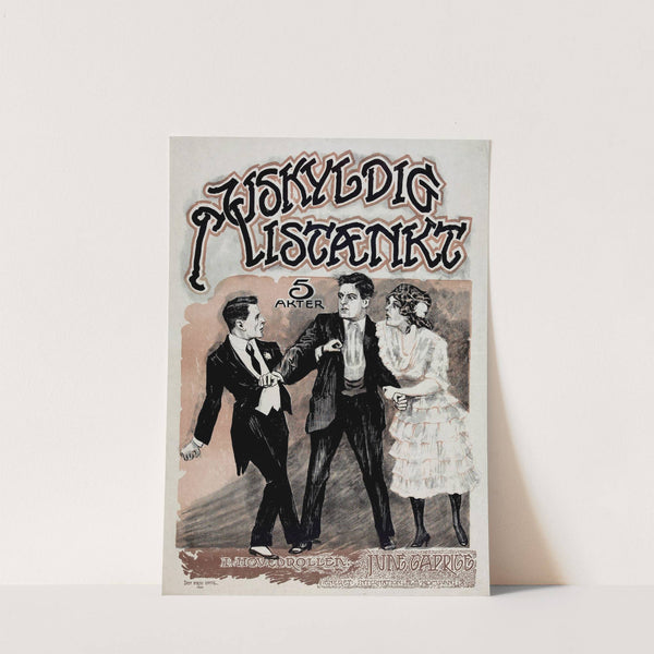 Uskyldig mistænkt (1920) by Den Private Opmaaling