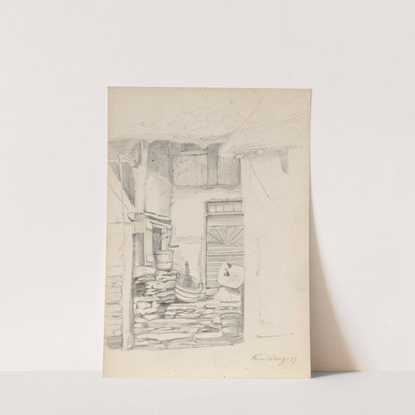 Uthus, Kreuzberg (1839) by Adolph Tidemand